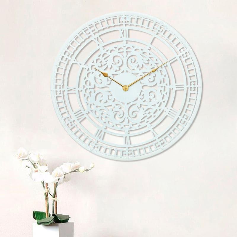 Wall Clock - Akamai Round Wall Clock - White