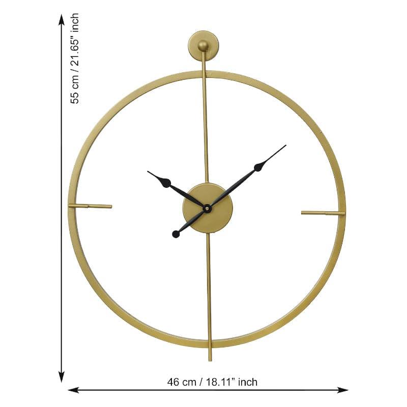 Wall Clock - Alapai Wall Clock - Gold