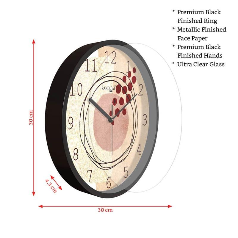 Buy Wall Clock - Amoga Rustic Wall Clock at Vaaree online