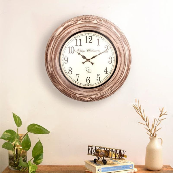 Buy Antique Deco Wall Clock Wall Clock from Vaaree