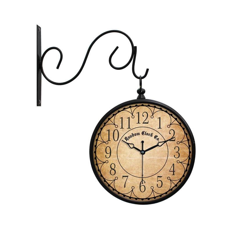 Buy Augusta Double Sided Vintage Station Clock Wall Clock from Vaaree