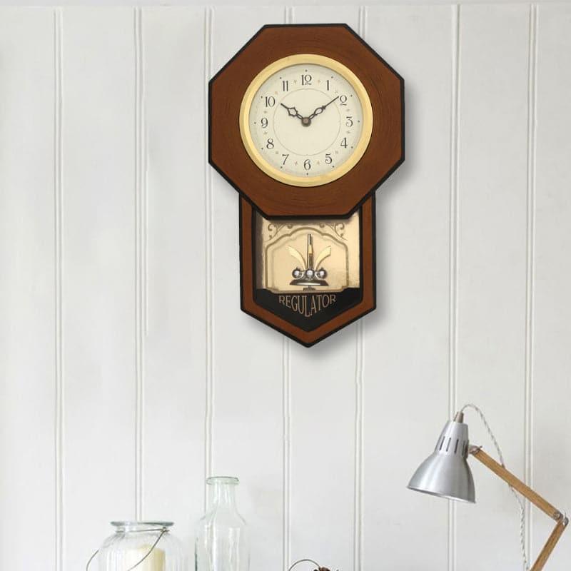 Wall Clock - Bastian Wall Clock - Light Brown