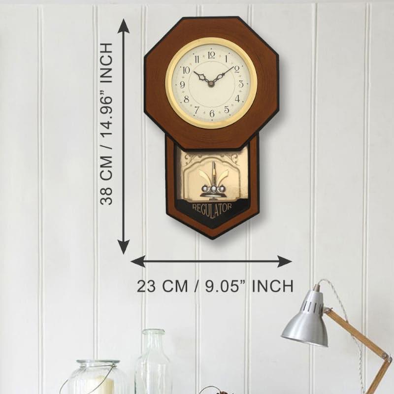 Wall Clock - Bastian Wall Clock - Light Brown