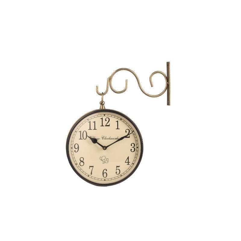 Wall Clock - Benedict Von Station Clock - Golden