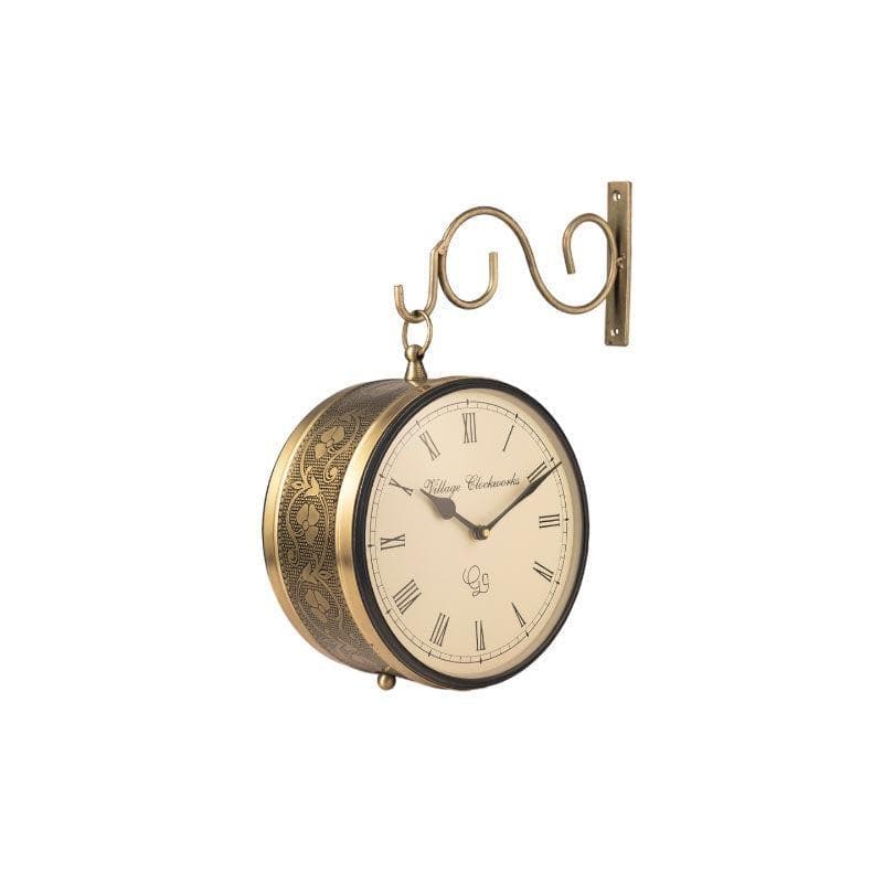 Wall Clock - Benedict Von Station Clock - Golden