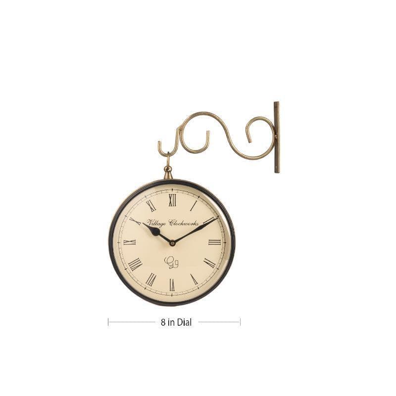 Wall Clock - Benedict Von Station Clock - Golden