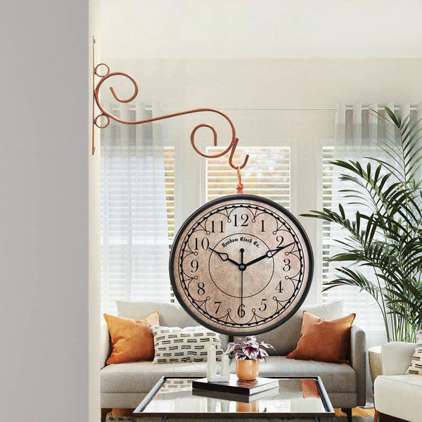 Wall Clock - Benton Vintage Station Clock