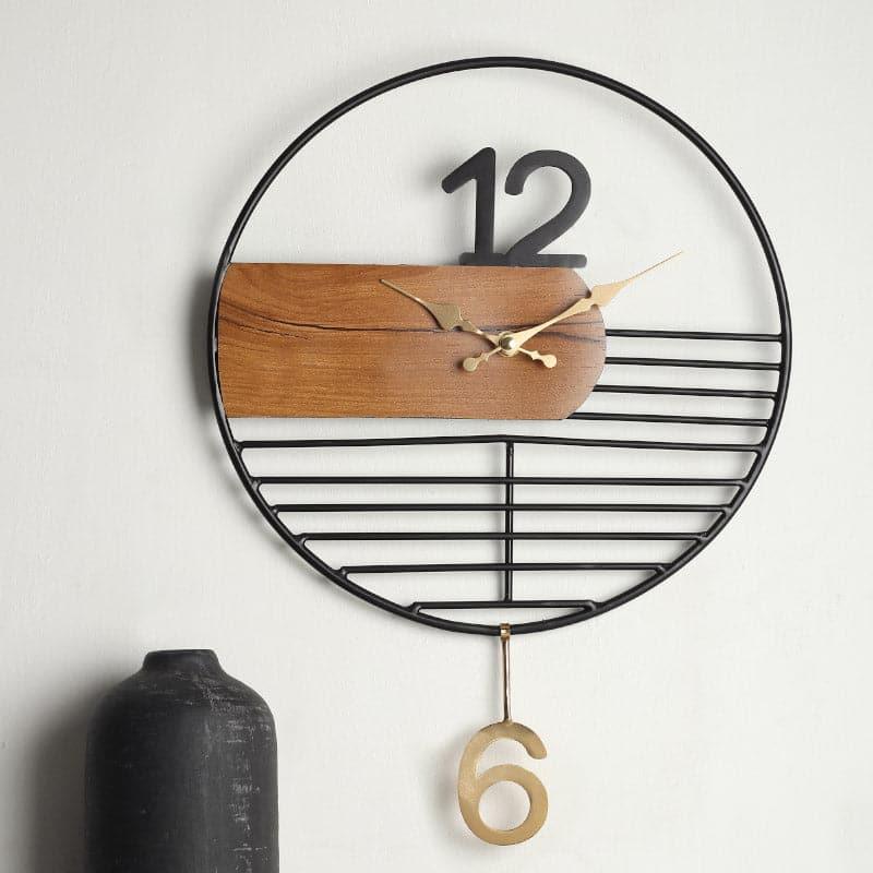 Buy Brosa Abstract Wall Clock Wall Clock from Vaaree