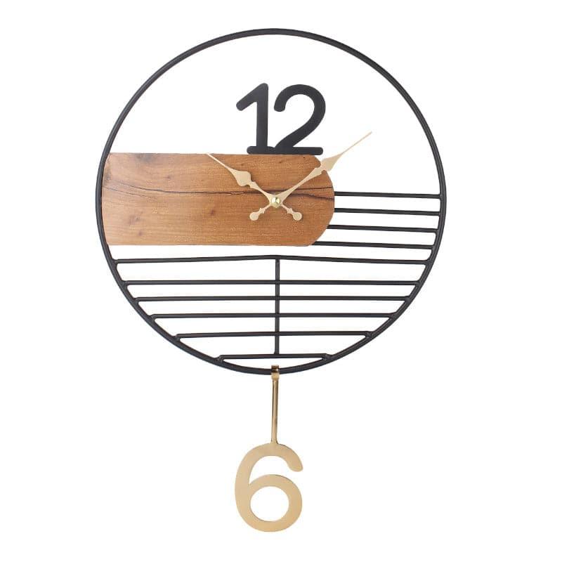 Buy Brosa Abstract Wall Clock Wall Clock from Vaaree