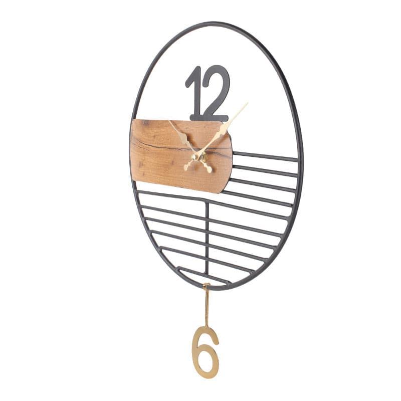 Buy Brosa Abstract Wall Clock Wall Clock from Vaaree