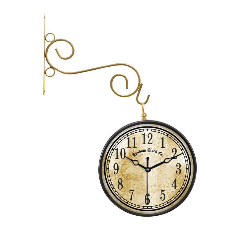 Wall Clock - Caden Vintage Station Clock