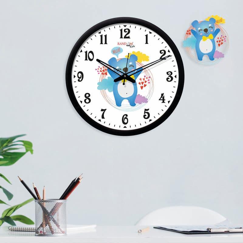 Buy Caring Koala Wall Clock - Black Wall Clock from Vaaree