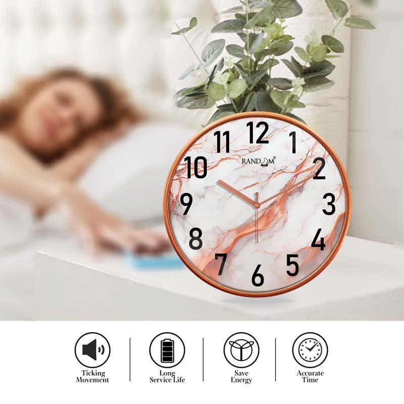 Wall Clock - Chic Rosegold Wall Clock