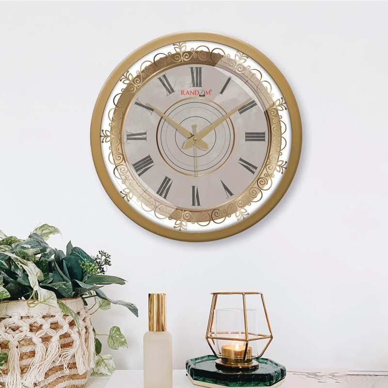 Wall Clock - Classy Embossed Wall Clock