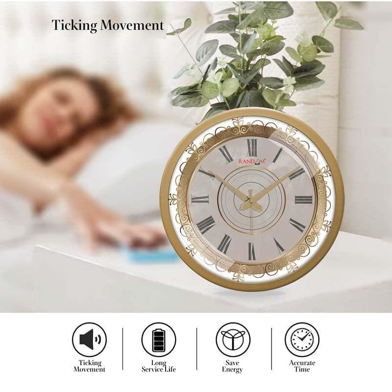 Wall Clock - Classy Embossed Wall Clock