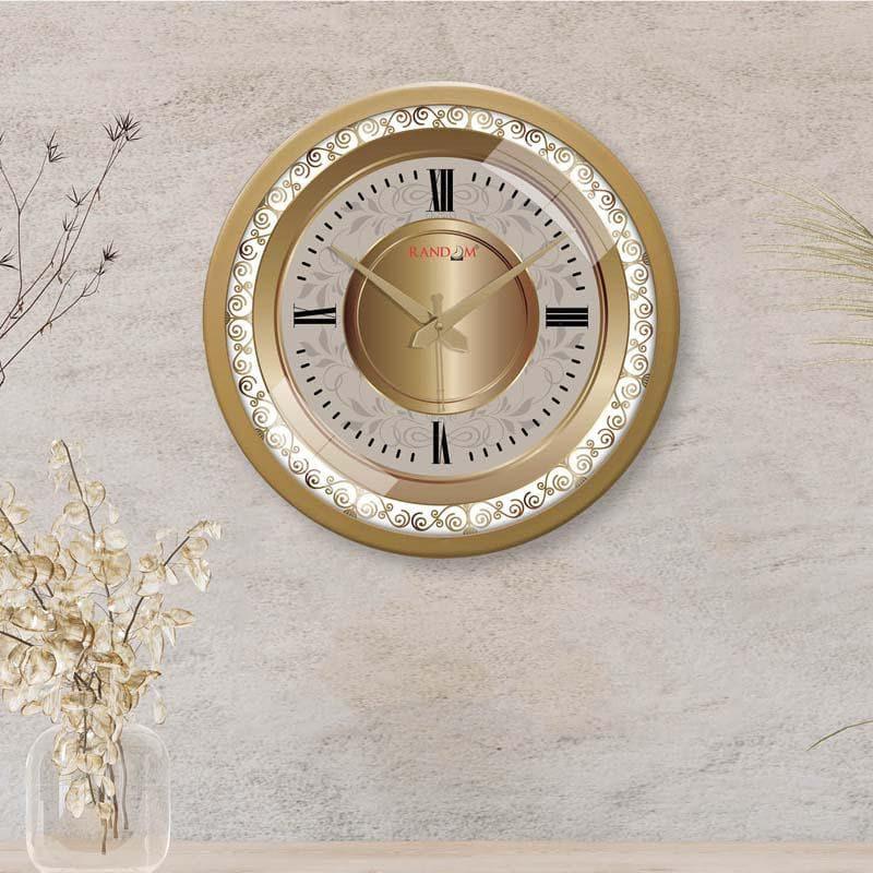 Wall Clock - Classy Golden Wall Clock