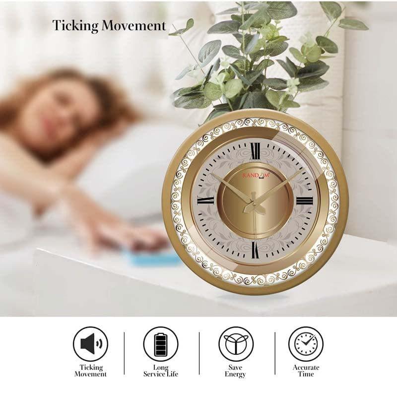 Wall Clock - Classy Golden Wall Clock