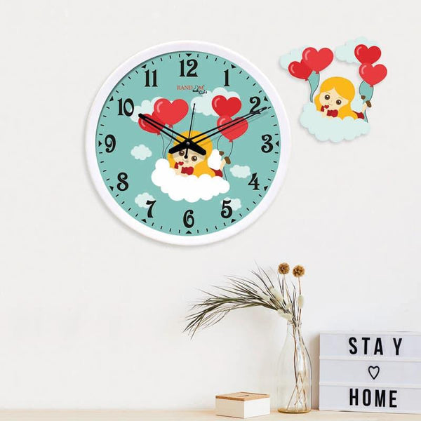 Buy Cloud Princess Wall Clock Wall Clock from Vaaree