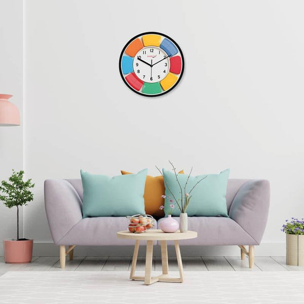 Wall Clock - Color Flora Wall Clock