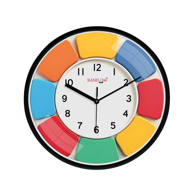 Buy Wall Clock - Color Flora Wall Clock at Vaaree online