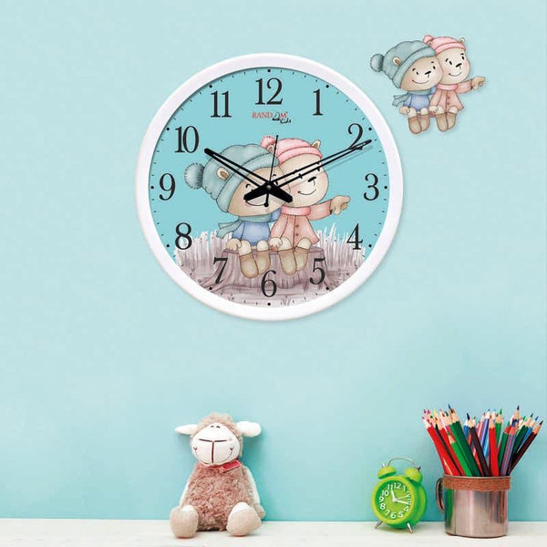 Buy Wall Clock - Cuddle Up Chrono Wall Clock at Vaaree online