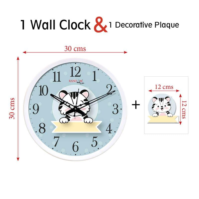 Buy Cute Cattie Wall Clock Wall Clock from Vaaree