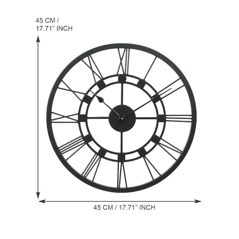 Wall Clock - Damarae Wall Clock - Black