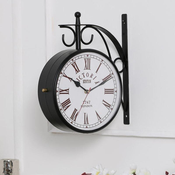 Wall Clock - David Vintage Station Wall Clock