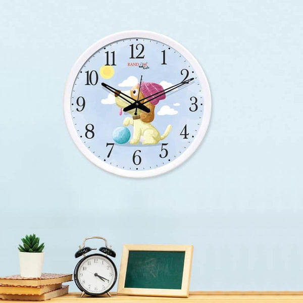 Buy Dober Dog Wall Clock - White Wall Clock from Vaaree