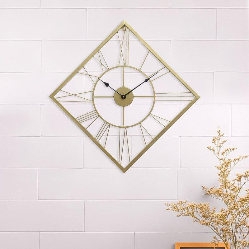 Buy Dorsey Wall Clock - Gold Wall Clock from Vaaree