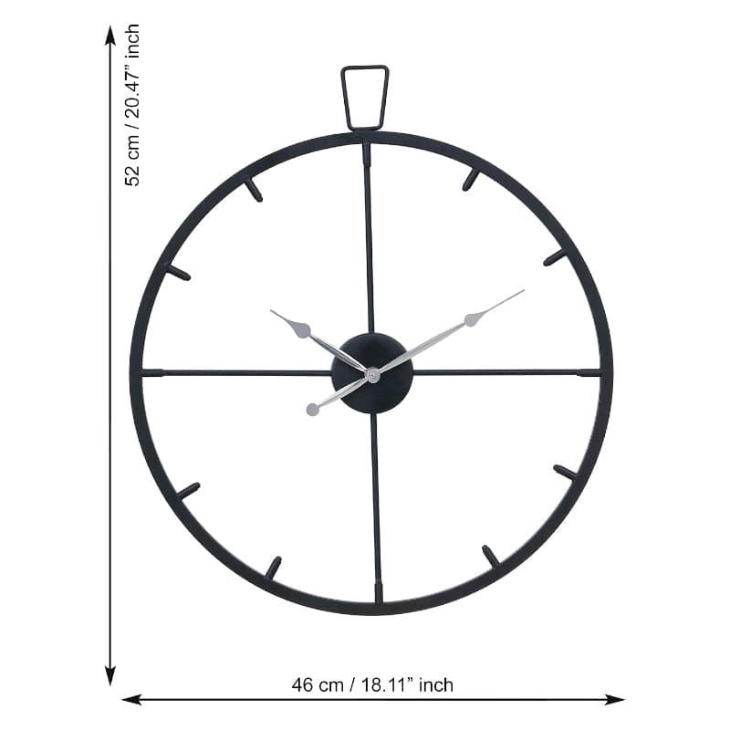 Wall Clock - Ekewaka Wall Clock - Black