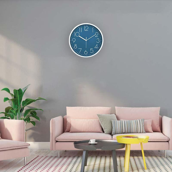 Wall Clock - Elementary Wall Clock - Azure