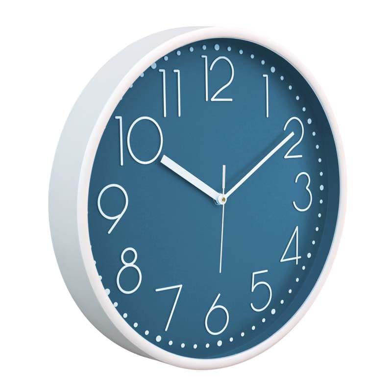 Buy Elementary Wall Clock - Azure Wall Clock from Vaaree