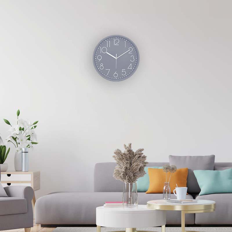 Wall Clock - Elementary Wall Clock - Grey