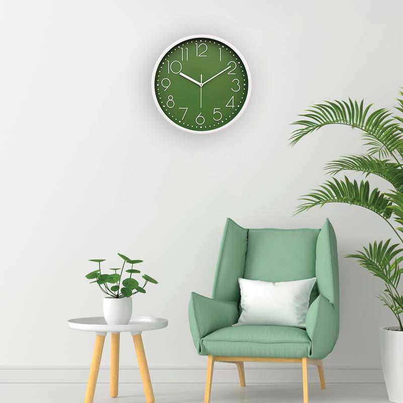 Wall Clock - Elementary Wall Clock - Olive