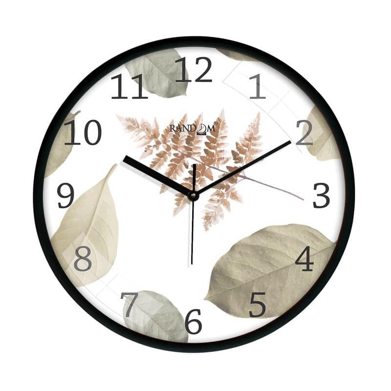 Wall Clock - Ember Foliage Wall Clock