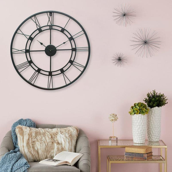 Wall Clock - Emeterio Wall Clock - Black