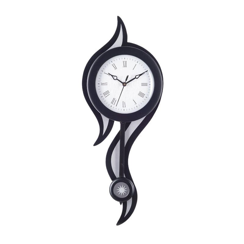 Wall Clock - Flamera Wall Clock - Black