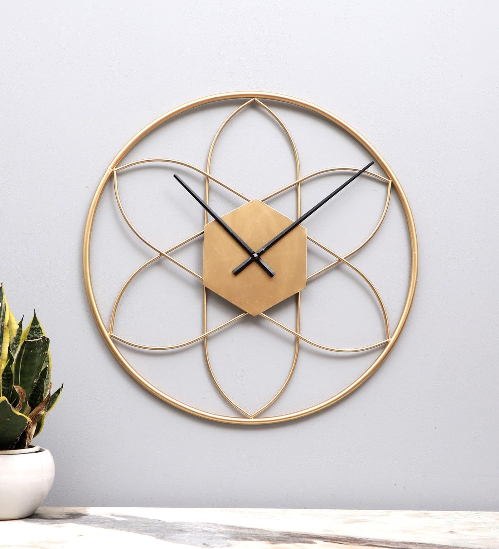 Buy Flora Frisk Wall Clock Wall Clock from Vaaree