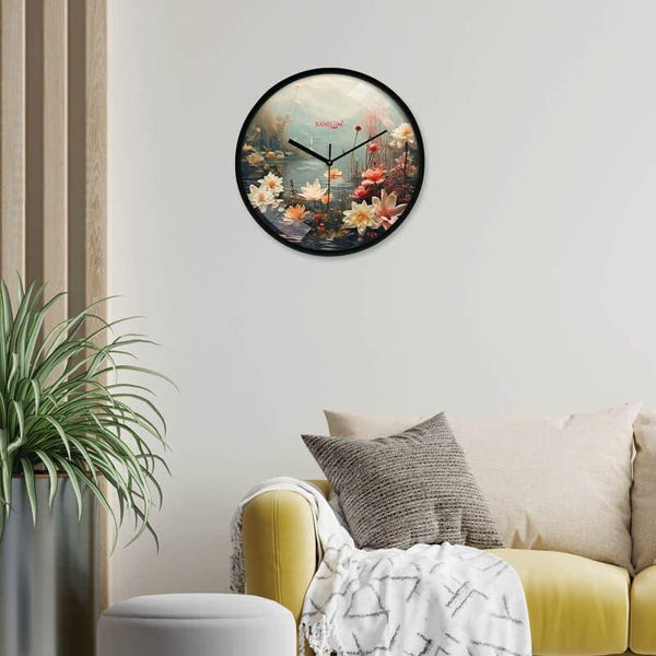 Wall Clock - Flora Haven Wall Clock