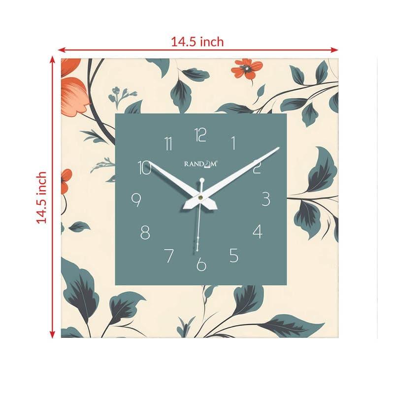 Wall Clock - Floral Spread Wall Clock