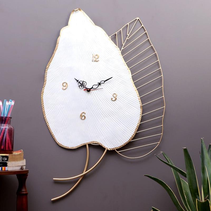 Buy Foliage Fantasy Wall Clock Wall Clock from Vaaree