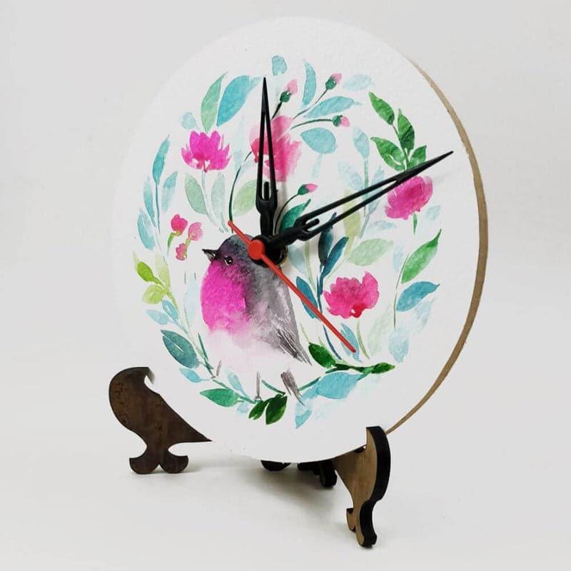 Buy Wall Clock - Garipa Flora Table Clock at Vaaree online