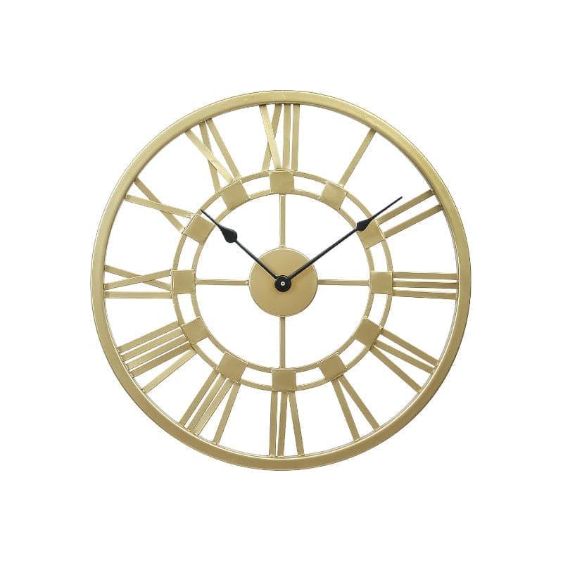 Buy Gillain Wall Clock - Gold Wall Clock from Vaaree