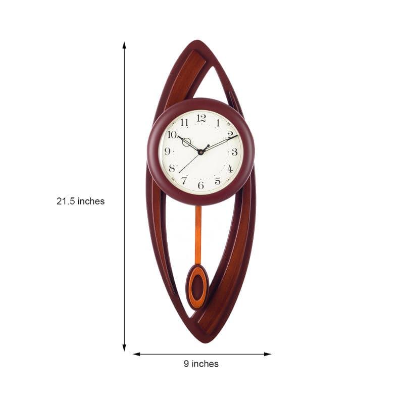 Wall Clock - Globa Wall Clock - Brown