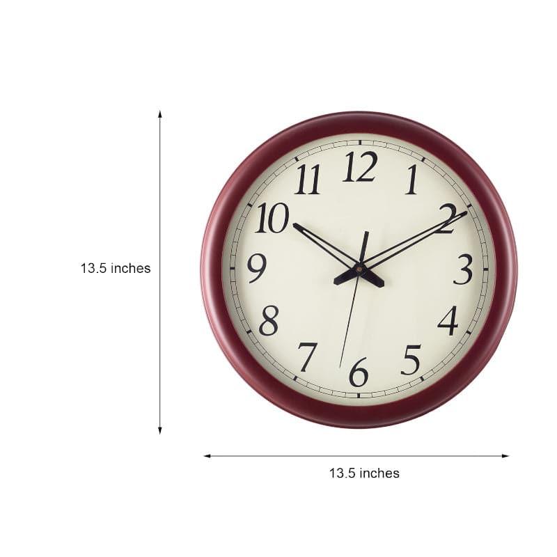 Wall Clock - Gosera Round Wall Clock - Light Brown