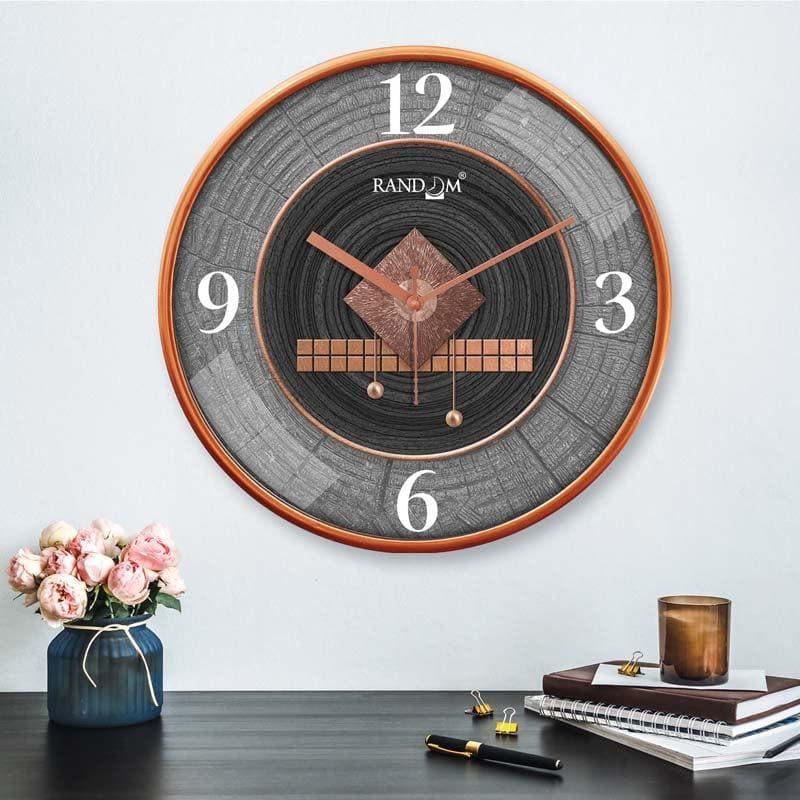 Wall Clock - Grey and Black Wall Clock