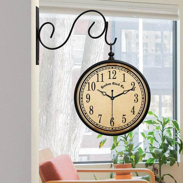 Wall Clock - Harriet Vintage Station Clock