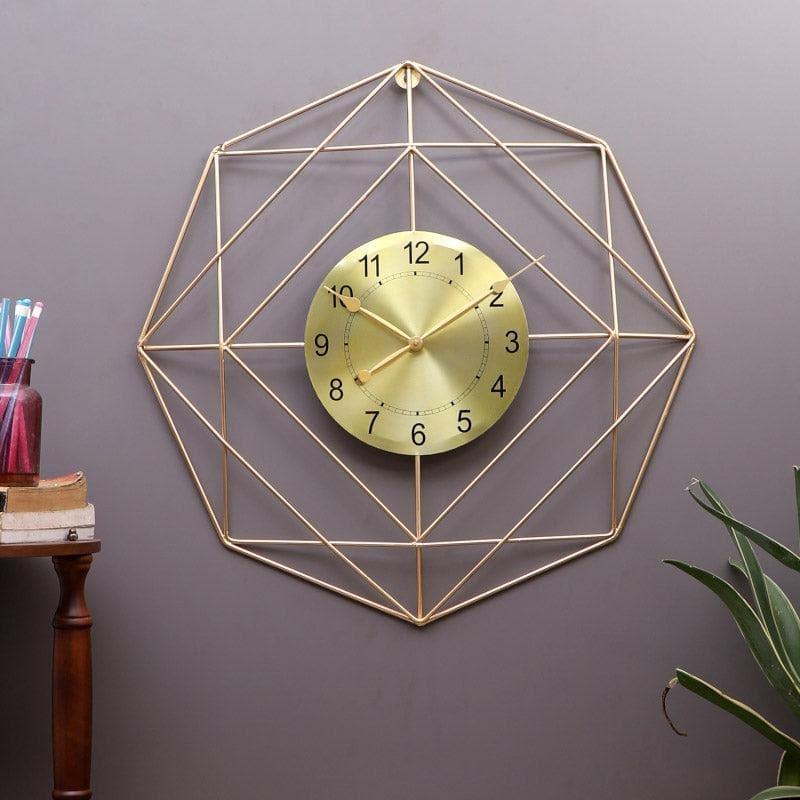 Wall Clock - Hexagon Hora Wall Clock