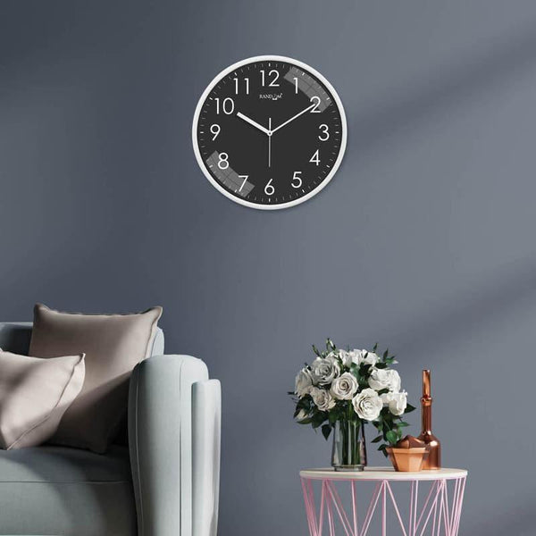 Wall Clock - Hita Wall Clock - Black